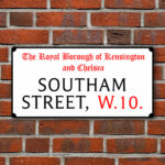 Personalised London Road Sign - Handmade Gifts - Image 2