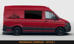 Camper Van Graphics - Mountain & Compass Style 1 - Image 17