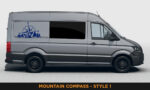 Camper Van Graphics - Mountain & Compass Style 1 - Image 23
