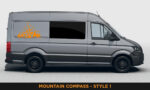 Camper Van Graphics - Mountain & Compass Style 1 - Image 24