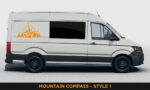 Camper Van Graphics - Mountain & Compass Style 1 - Image 8
