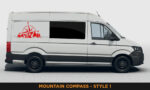 Camper Van Graphics - Mountain & Compass Style 1 - Image 10