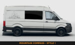 Camper Van Graphics - Mountain & Compass Style 1 - Image 11
