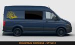 Camper Van Graphics - Mountain & Compass Style 2 - Image 3