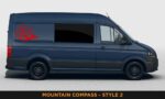 Camper Van Graphics - Mountain & Compass Style 2 - Image 4