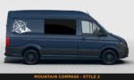 Camper Van Graphics - Mountain & Compass Style 2 - Image 5