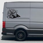 Camper Van Graphics - Mountain & Compass Style 2