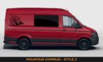 Camper Van Graphics - Mountain & Compass Style 2 - Image 6