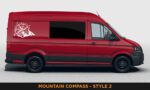 Camper Van Graphics - Mountain & Compass Style 2 - Image 10