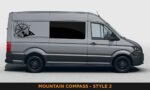 Camper Van Graphics - Mountain & Compass Style 2 - Image 11