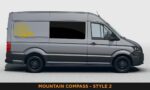 Camper Van Graphics - Mountain & Compass Style 2 - Image 13