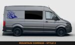 Camper Van Graphics - Mountain & Compass Style 2 - Image 14