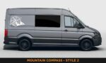 Camper Van Graphics - Mountain & Compass Style 2 - Image 16