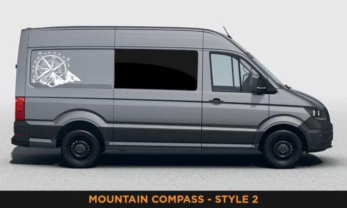 Camper Van Graphics - Mountain & Compass Style 2 - Image 16
