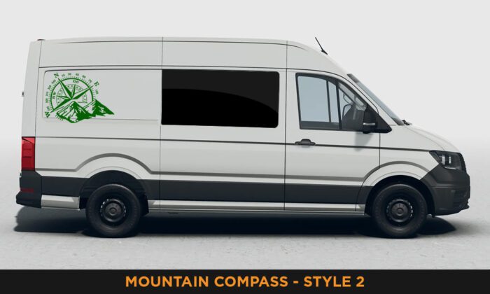 Camper Van Graphics - Mountain & Compass Style 2 - Image 18