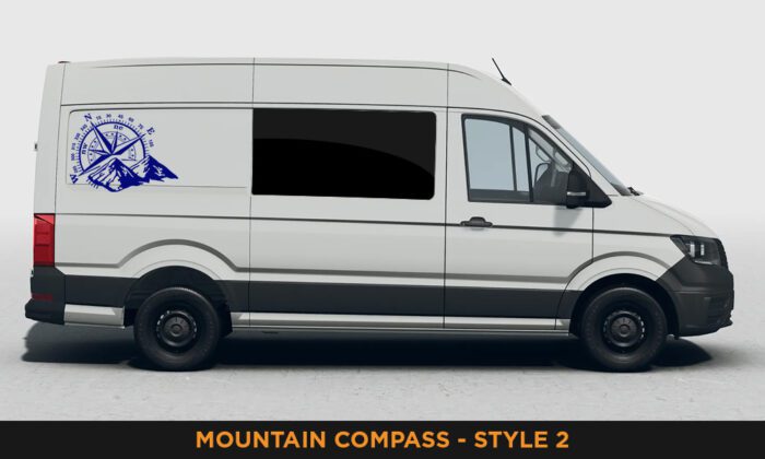 Camper Van Graphics - Mountain & Compass Style 2 - Image 20