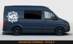 Camper Van Graphics - Mountain & Compass Style 3 - Image 5