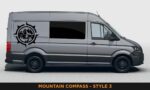 Camper Van Graphics - Mountain & Compass Style 3 - Image 9