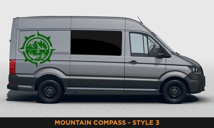 Camper Van Graphics - Mountain & Compass Style 3 - Image 10