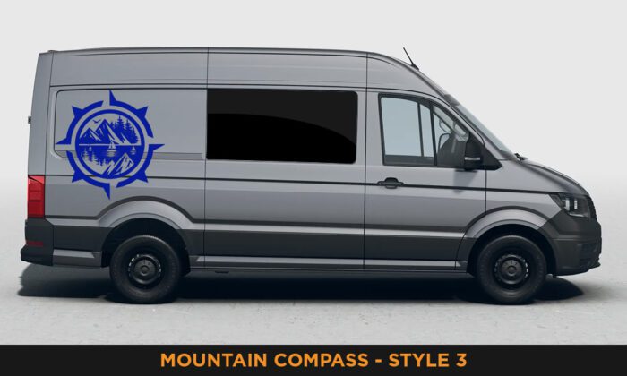 Camper Van Graphics - Mountain & Compass Style 3 - Image 12