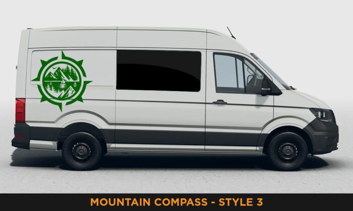 Camper Van Graphics - Mountain & Compass Style 3 - Image 16