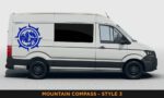 Camper Van Graphics - Mountain & Compass Style 3 - Image 18